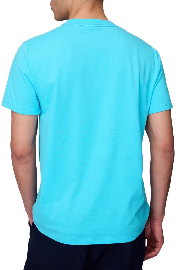 Tričko GAP Short Sleeve Crew Neck T-Shirt New Arch Logo Tyrkysová | 570044-38, 1