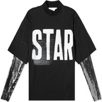 Tričko 1017 ALYX 9SM Double Sleeve Mark Flood T-Shirt Čierna | AAUSH0225FA01-MTY0002, 1