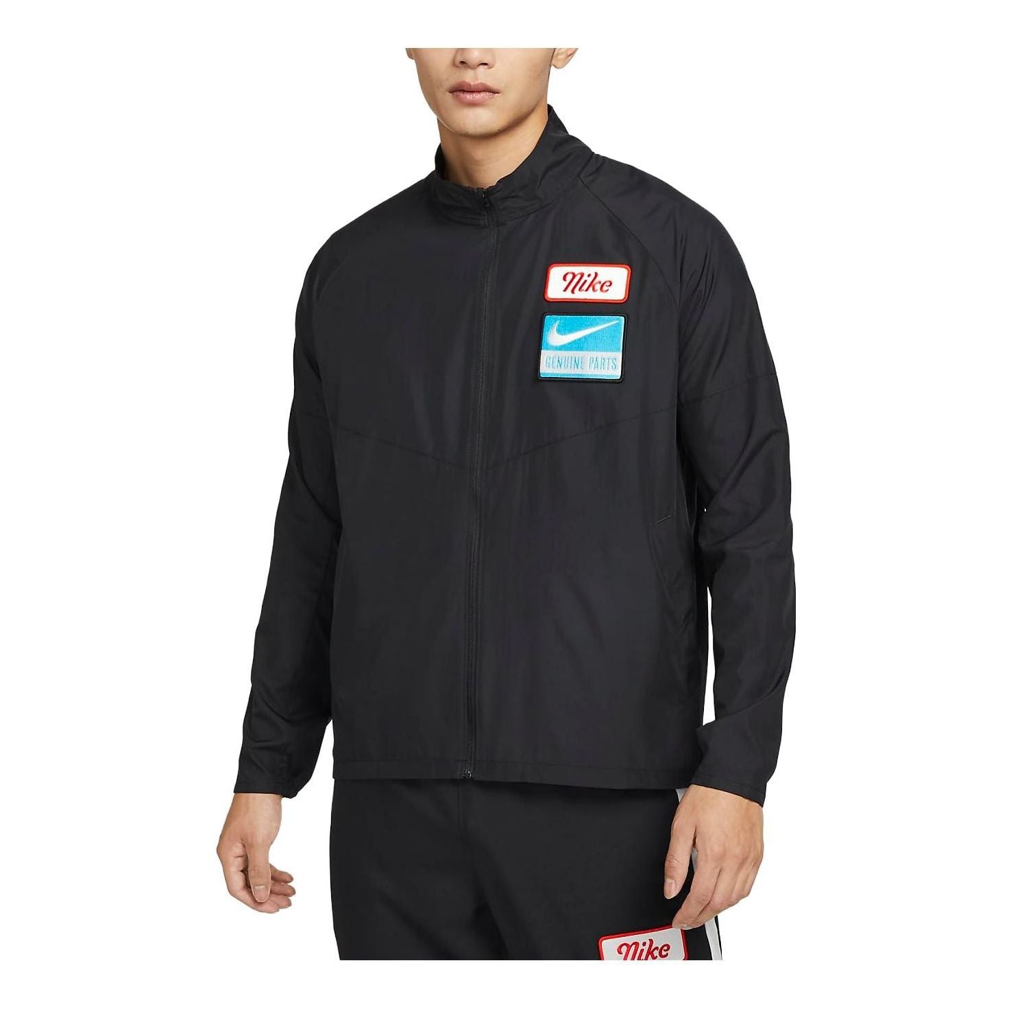 Vetrovka Nike Running Jacket With Patches Čierna | DV9820-010, 0
