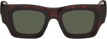 Slnečné okuliare Loewe Paula's Ibiza Goggle Rectangle Sunglasses Hnedá | LW40172UM5652N 840126861495, 0