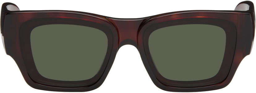 Slnečné okuliare Loewe Paula's Ibiza Goggle Rectangle Sunglasses Hnedá | LW40172UM5652N 840126861495