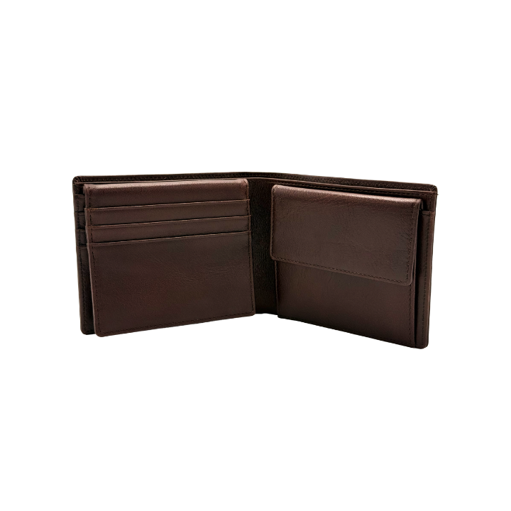 Peňaženka Vasky Dean Leather Bi-Fold Wallet Hnedá | A-0084-002-M, 1