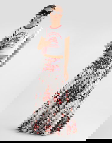 Taška cez rameno Dolce & Gabbana Glossy Lock Shoulder Bag in Calfskin Vínová | BB7891AZ00083028, 1