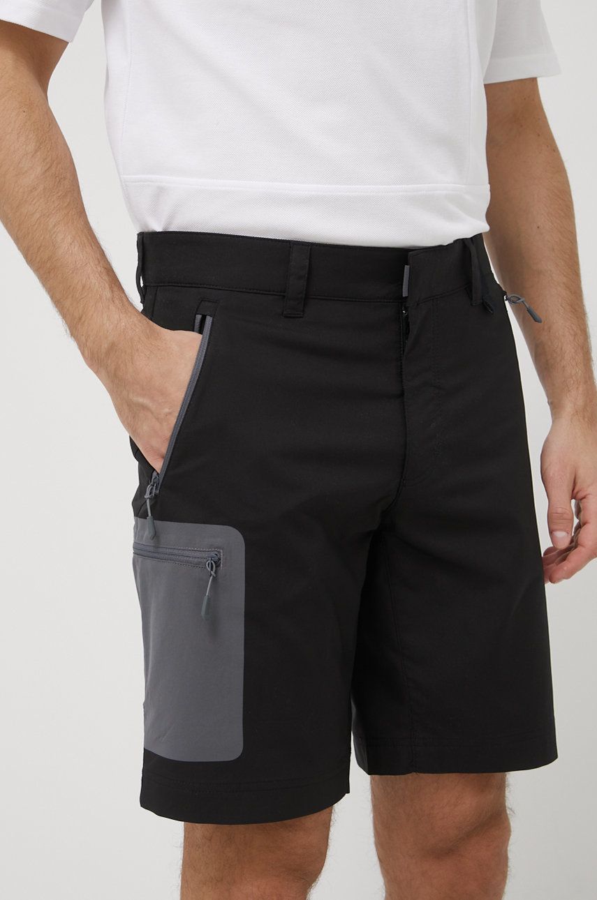 Šortky Jack Wolfskin Active Track Shorts Čierna | 1503791.6000, 0