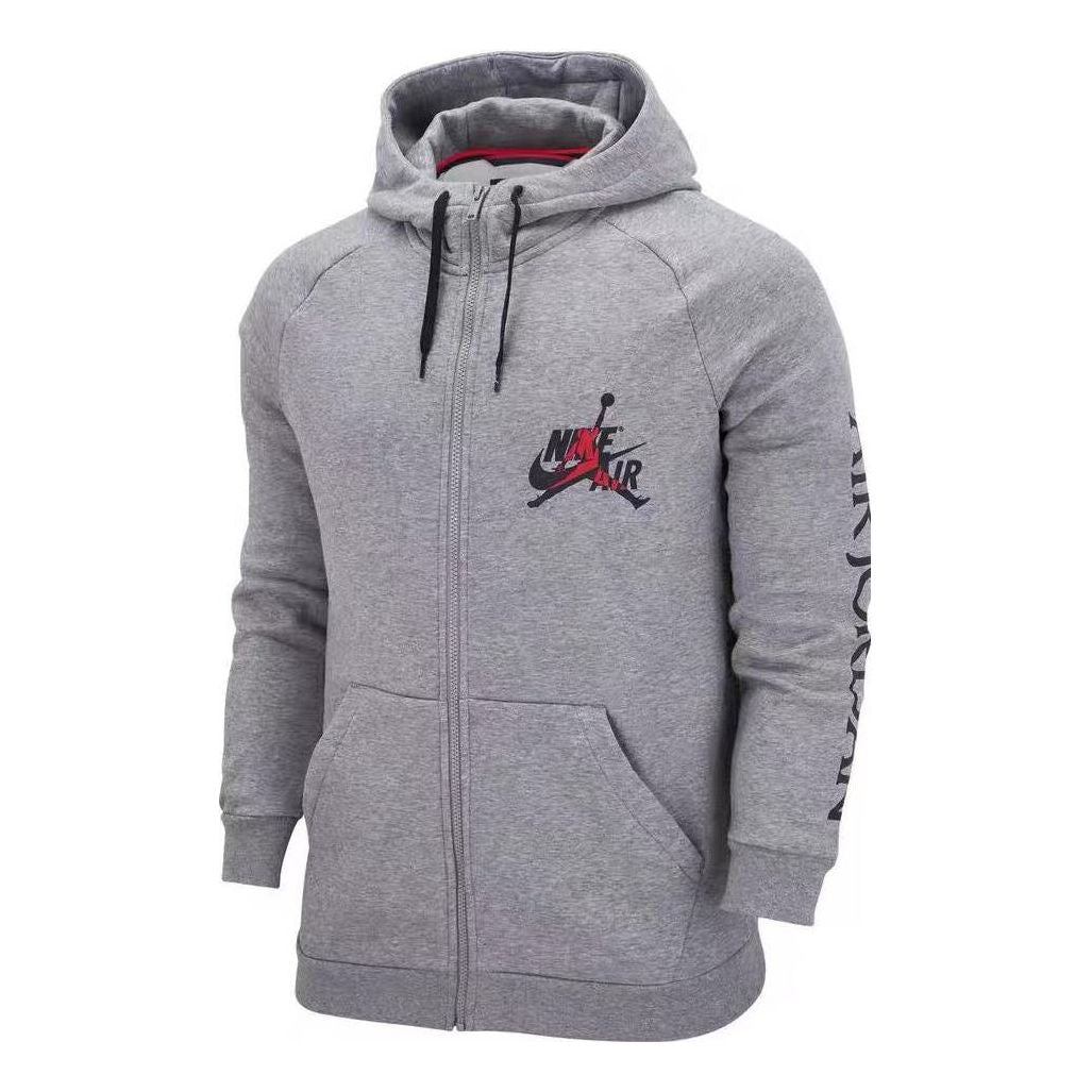 Mikina Jordan Jordan Graphic Logo Full-Zip Hoodie Šedá | DH9507-091, 0