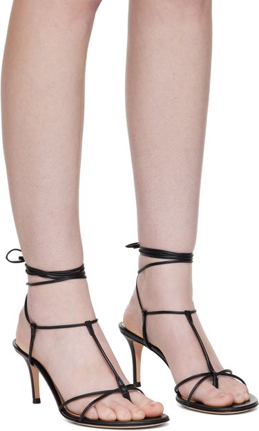 Tenisky a topánky Gianvito Rossi Gianvito Rossi Strappy Nappa Heeled Sandals Čierna | G32633-70RIC-NAP, 3