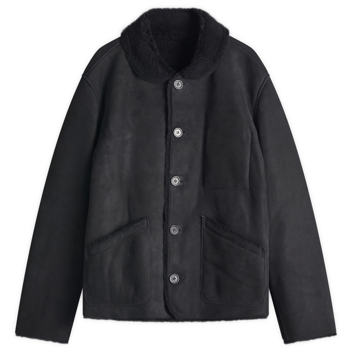 YMC Brainticket Shearling Jacket