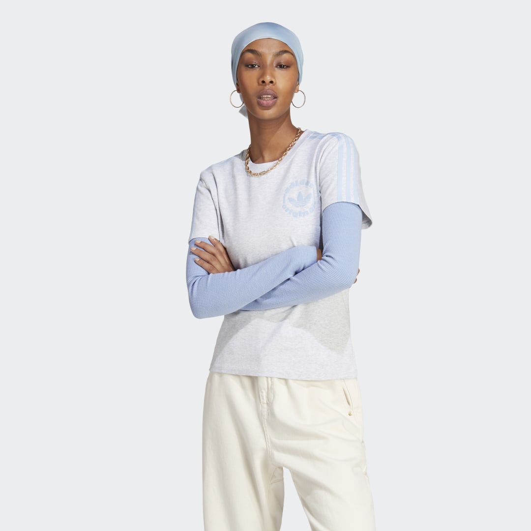 Tričko adidas Originals Graphic Šedá | IC7981, 0