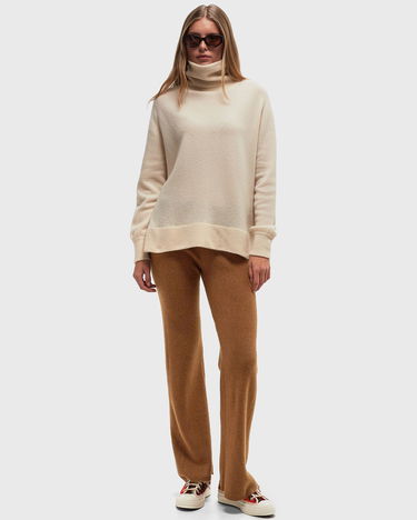 Nohavice American Vintage Casual Brown Ribbed Pants Hnedá | RAX05AH24-BRUNETTE-CHINE, 1