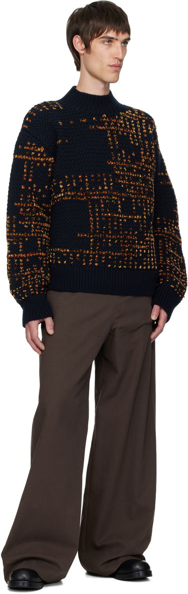 Sveter Dries Van Noten Dries Van Noten Jacquard Wool Turtleneck Rôznofarebný | 252-021222-2729, 3