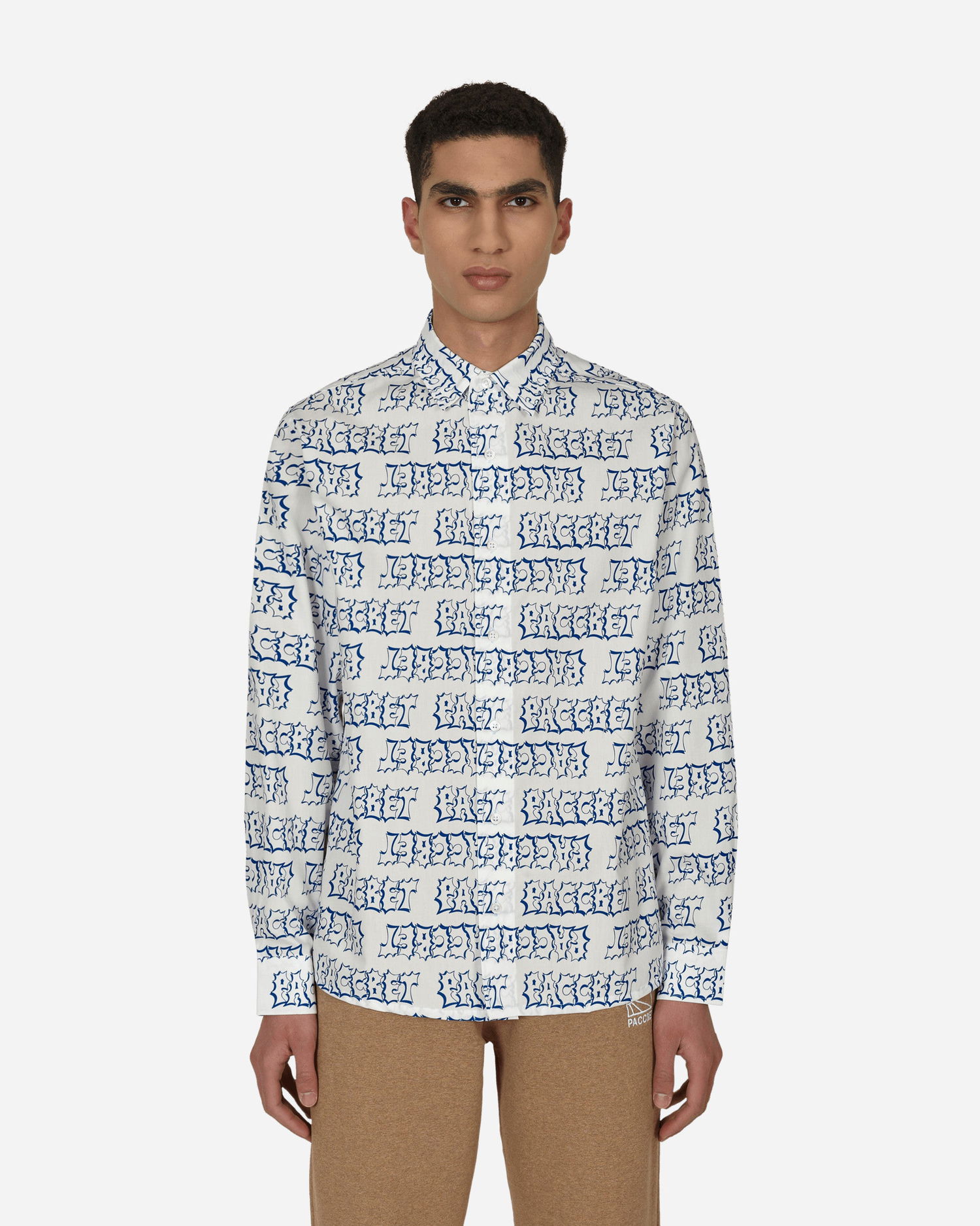 Košeľa PACCBET Manager Longsleeve Shirt Biela | PACC10B002 1, 1
