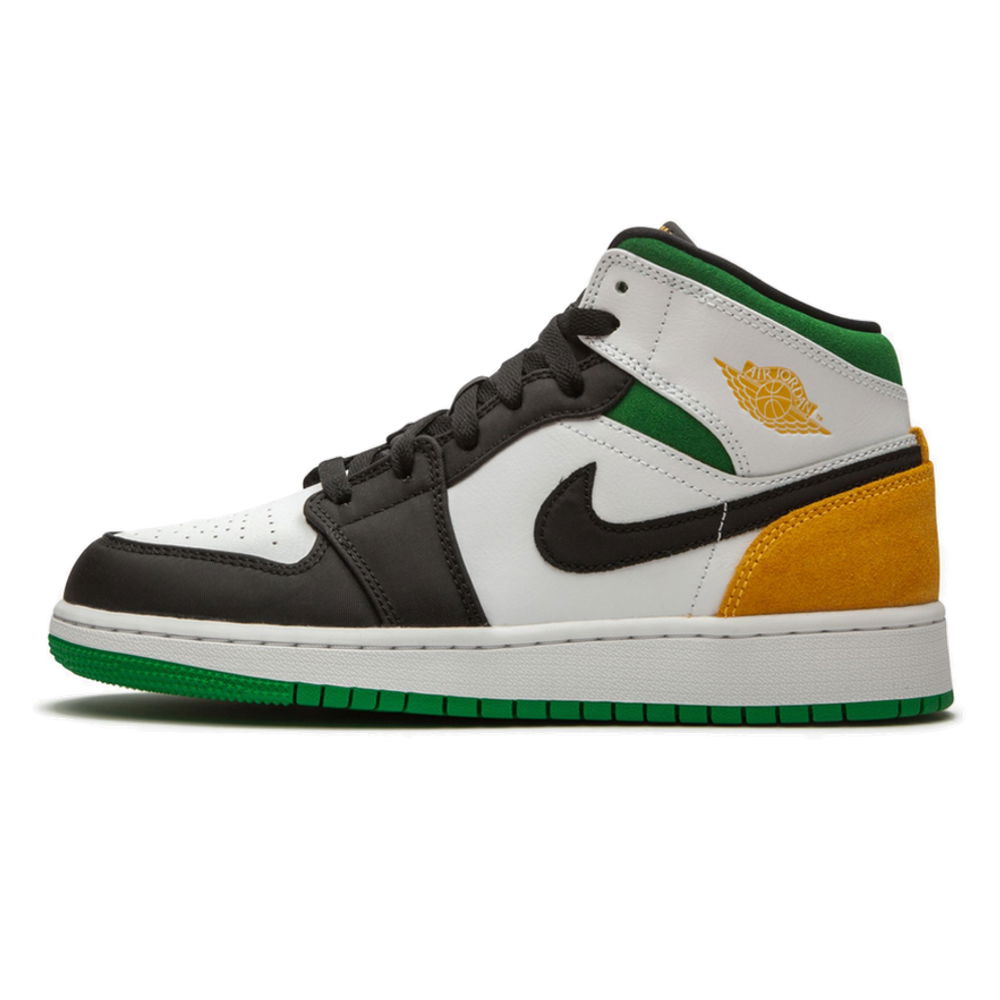 Tenisky a topánky Jordan Air Jordan 1 Mid SE GS "Oakland" Biela | BQ6931-101, 0