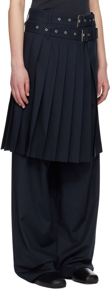Nohavice Charles Jeffrey Loverboy Charles Jeffrey LOVERBOY Wide Leg Skouser Trousers Čierna | 54030502, 1