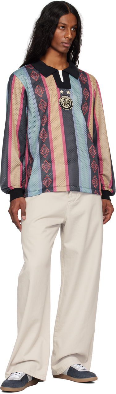 Dres Andersson Bell Andersson Bell Navajo Stripe Long Sleeve Polo Rôznofarebný | atb1297m, 3