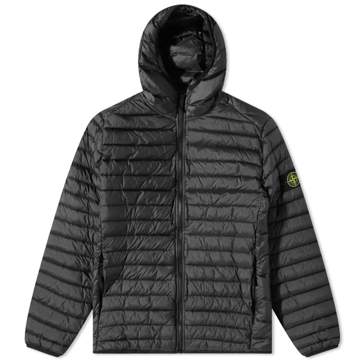 Bunda Stone Island Lightweight Hooded Down Jacket Čierna | 781540324-V0029, 0