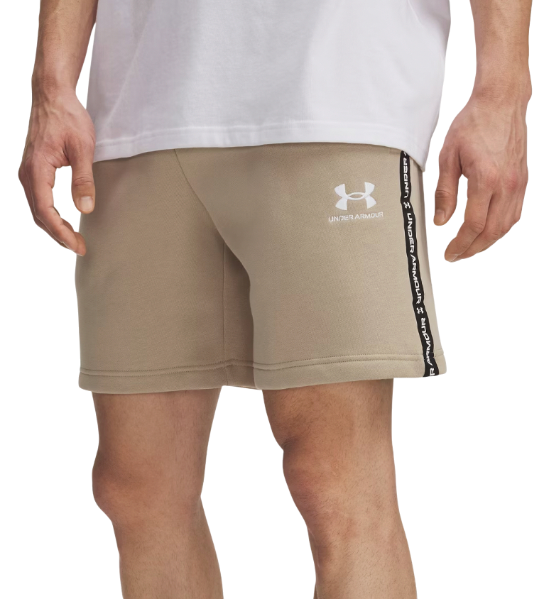 Šortky Under Armour Icon Fleece Short Taping Béžová | 1390299-299