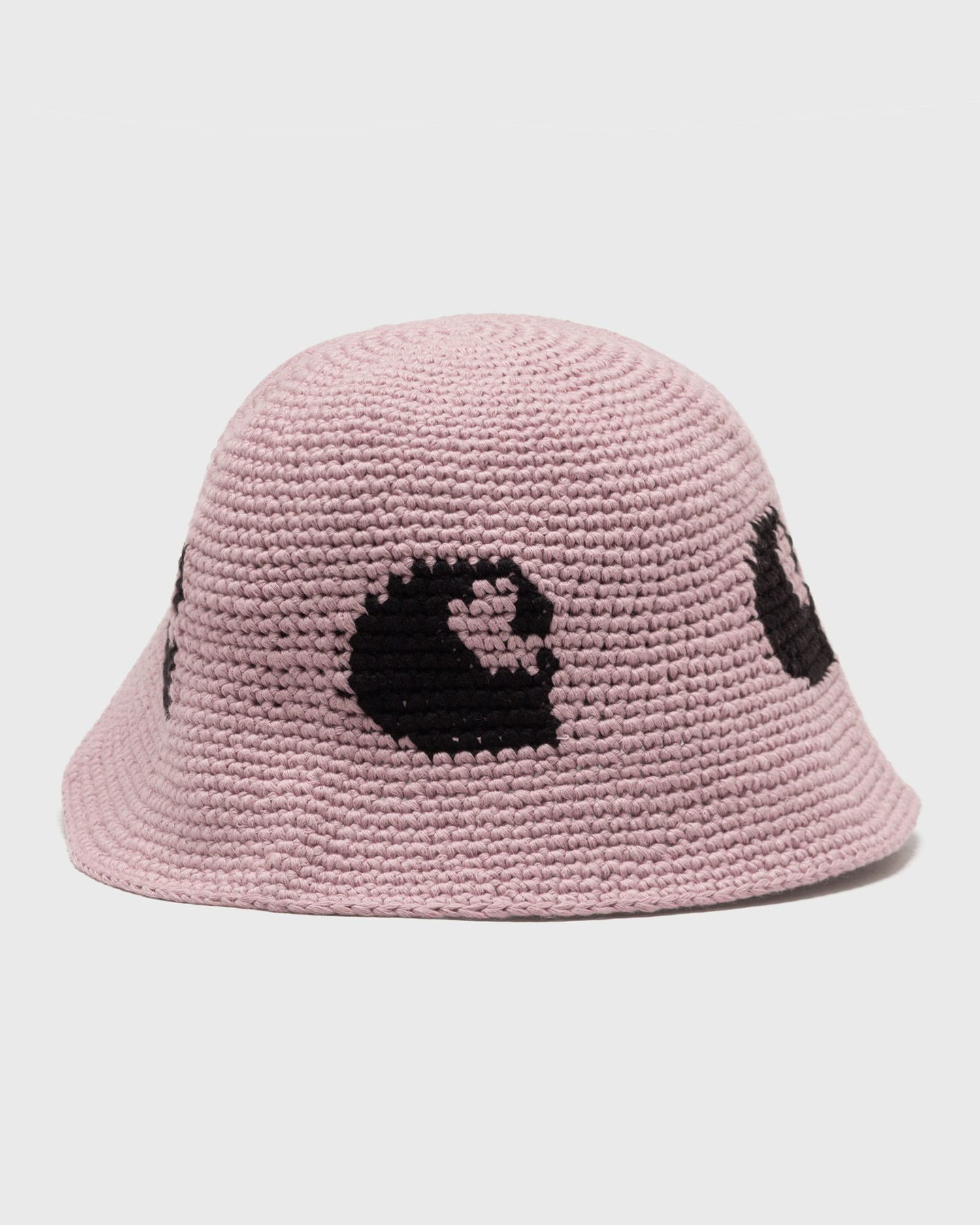 Klobúk Carhartt WIP Crocheted C-Logo Pattern Bucket Hat Ružová | I034482-2WN.XX, 0