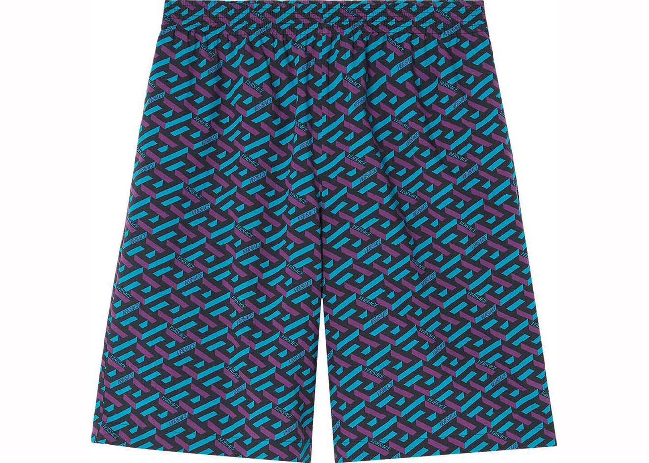 Šortky Versace La Greca Shorts Modrá | 1002476 1A04992 5G320, 0