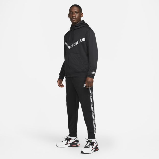 Mikina Nike Sportswear Full-Zip Hoodie Čierna | DM4672-010, 0