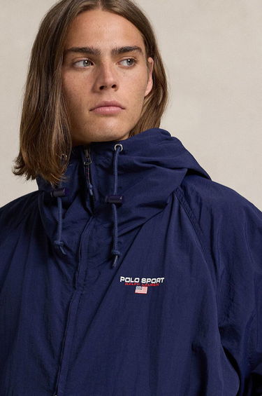 Vetrovka Polo by Ralph Lauren Hooded Windbreaker Jacket Navy | 710961162, 2
