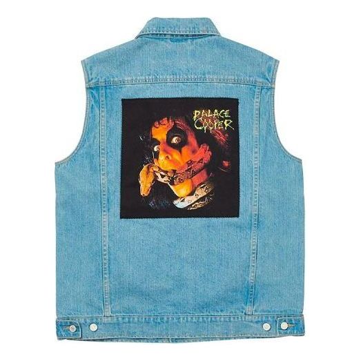 Vesta Palace Alice Cooper Denim Vest Modrá | P20D021, 0