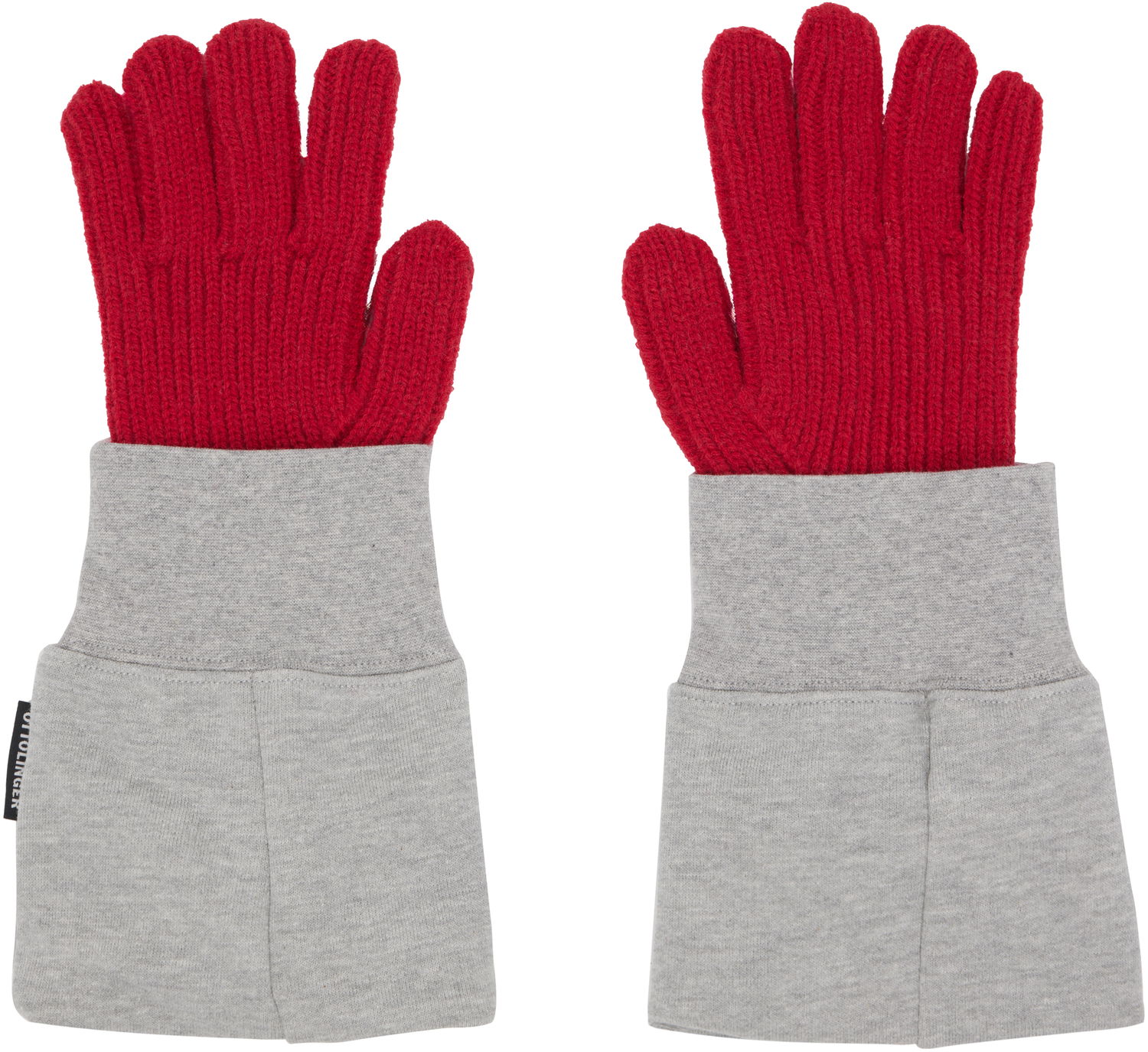 Rukavice Ottolinger Ottolinger Deconstructed Sleeve Gloves Šedá | 129-902928-02, 1