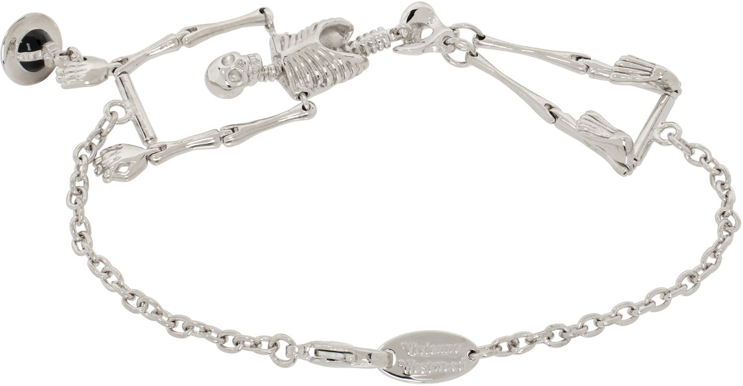 Náramok Vivienne Westwood Skeleton Bracelet Metalická | 6102023G-02P107-, 1