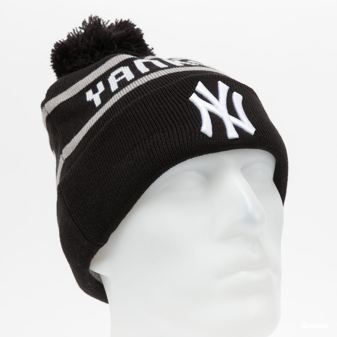 Kulicha New Era MLB Jake Cuff Knit New York Yankees Čierna | 60141623, 0