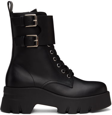Tenisky a topánky Gianvito Rossi Marloe Leather Ankle Boots Čierna | G73019.20GOM.CLN, 0