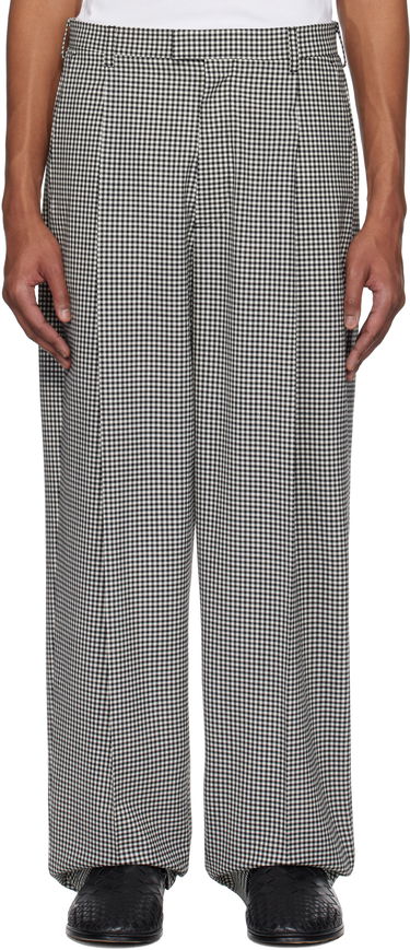 Nohavice Marni Marni Gingham Wide-Leg Trousers Rôznofarebný | PUMU0236A1 UTP787, 0