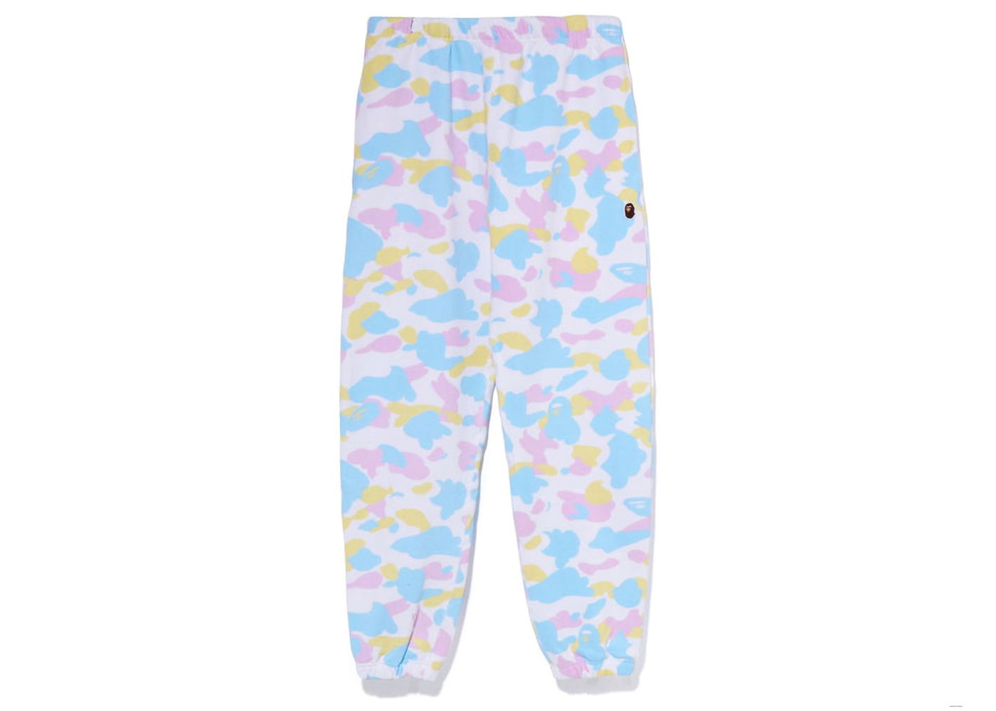 Tepláky BAPE New Multi Camo Oversized Sweatpants Biela | 1J30-252-006, 0
