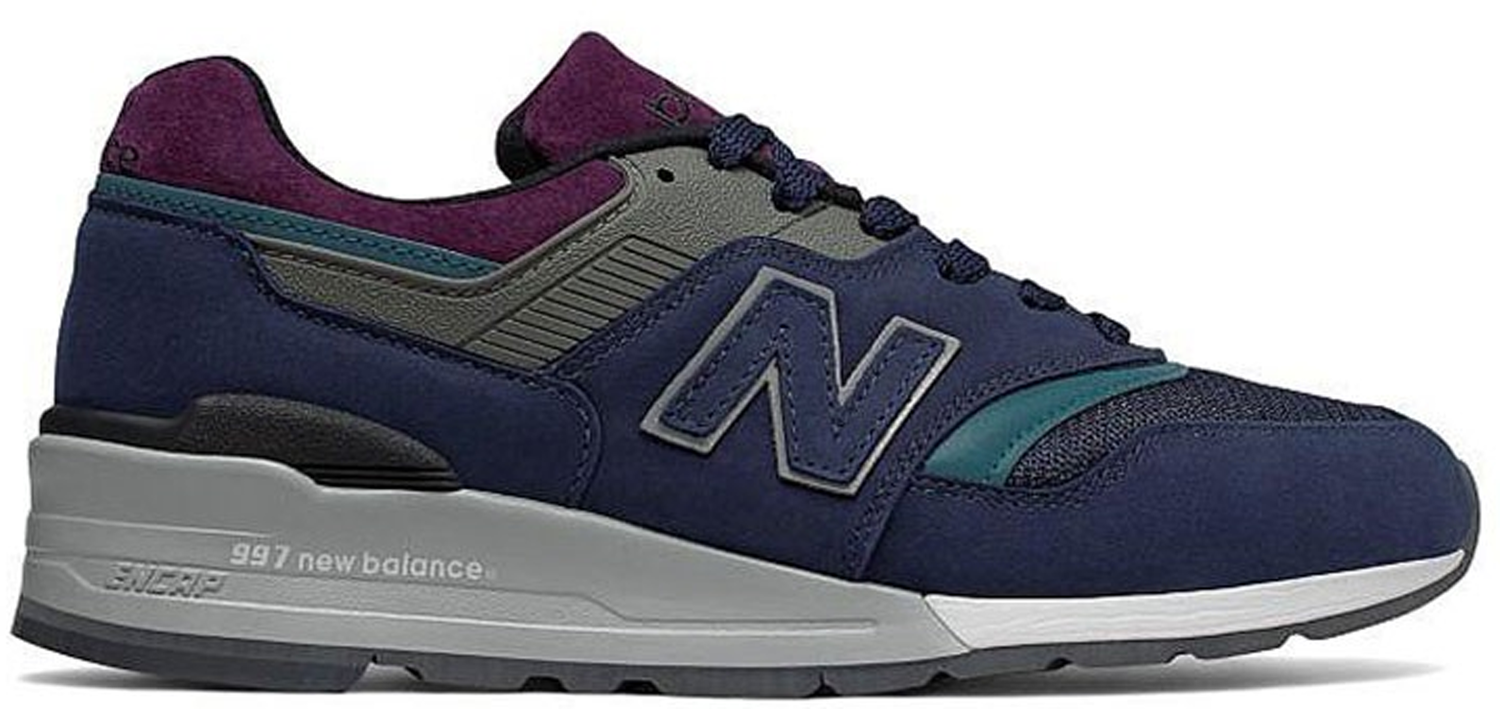 Tenisky a topánky New Balance 997 Made in USA Northern Lights "Navy Grey" Navy | M997PTB, 0