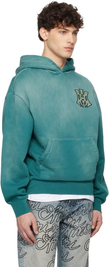 Mikina AMIRI 'MA' Hollywood Oversized Hoodie Čierna | AMJYHD1082, 4