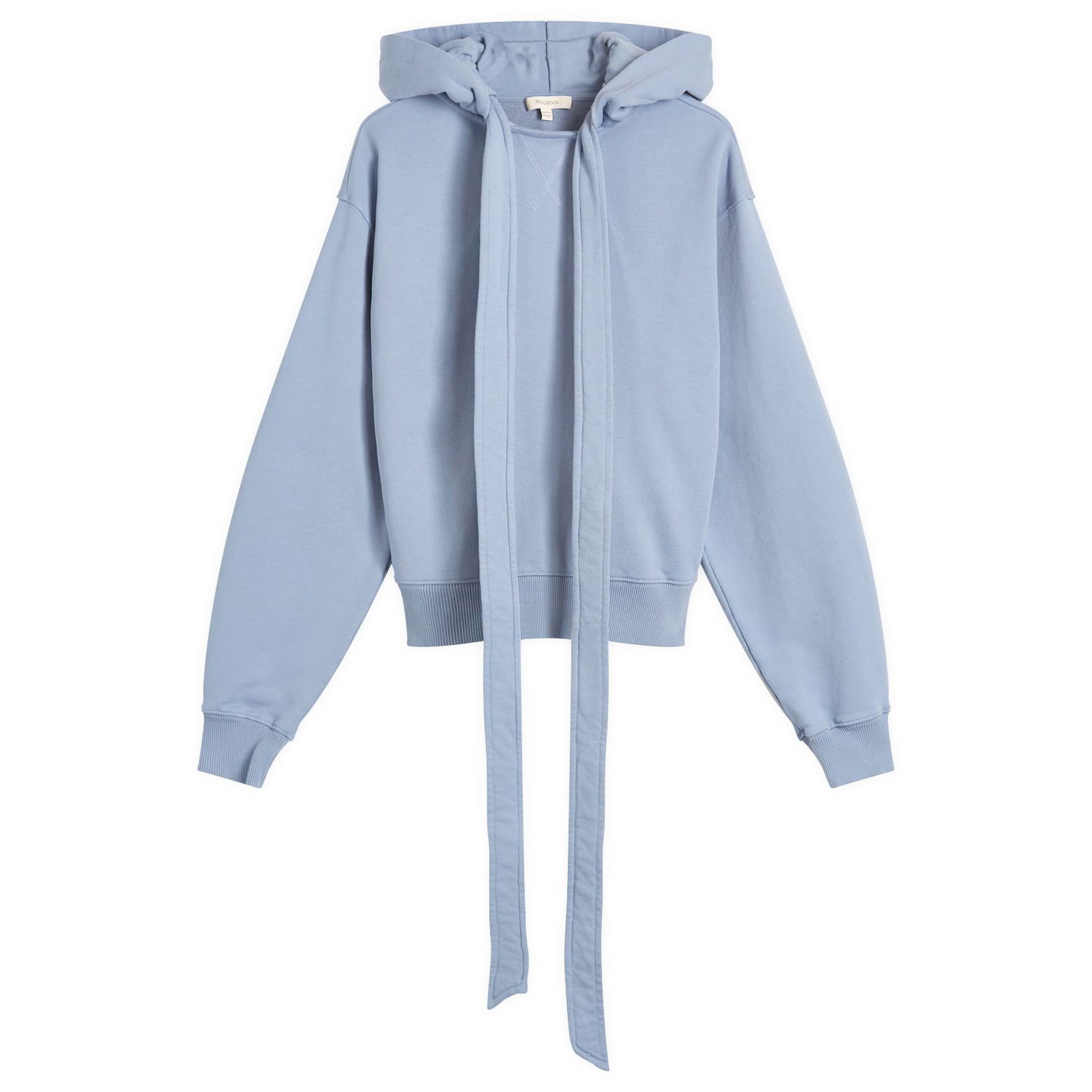 Mikina JW Anderson JW Anderson Tied Bow Hoodie, Size Large Modrá | JW0244-PG1719-768, 1