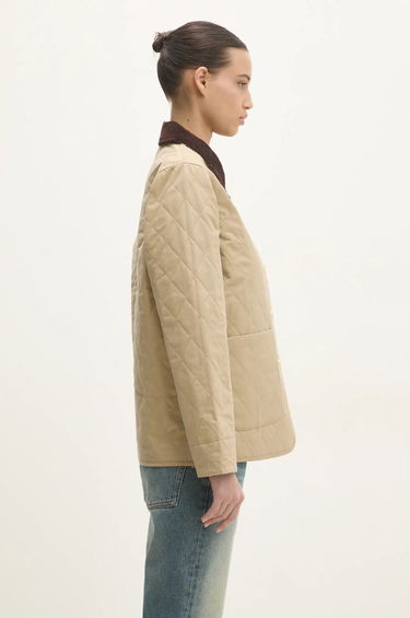 Bunda Sporty & Rich Sporty & Rich Vendome Quilted Jacket Béžová | OW008512205BE01, 1