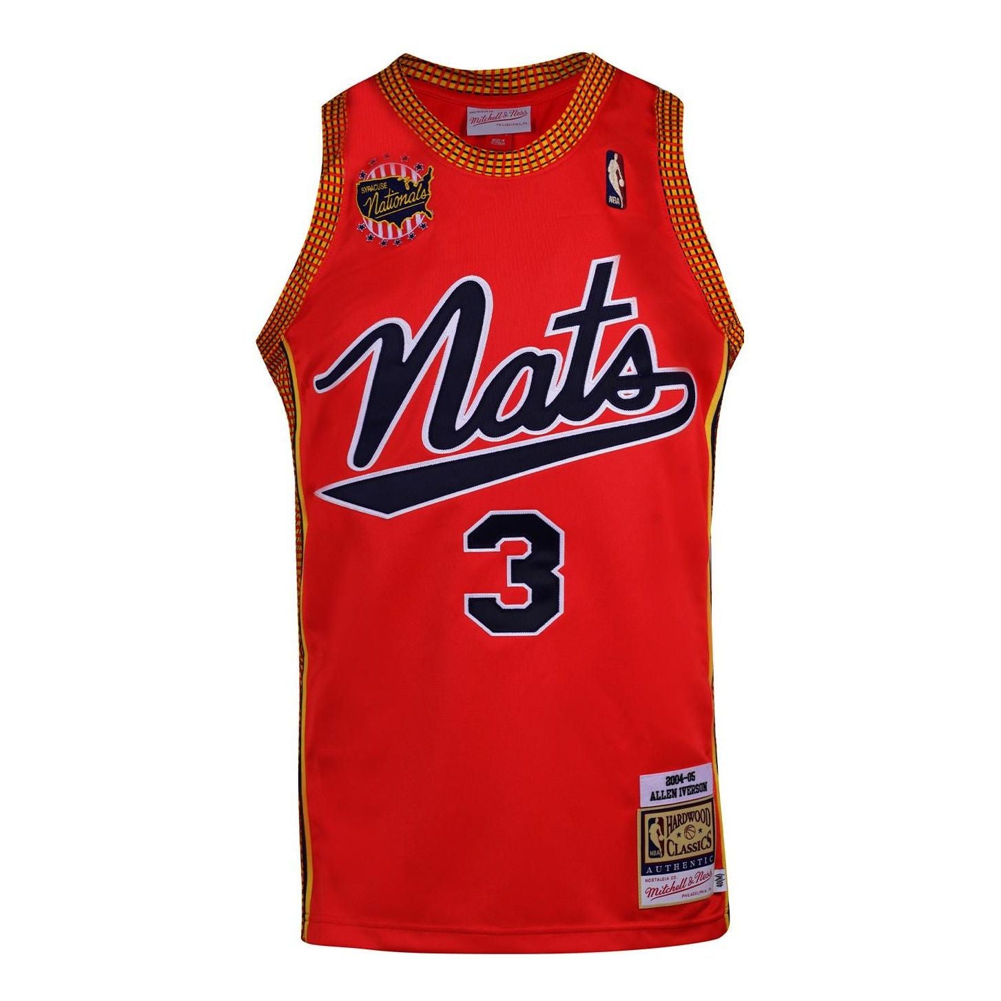 Syracuse Nationals Allen Iverson Basketball Jersey