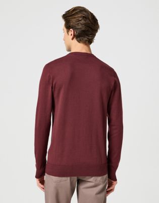 Sveter Wrangler Wrangler Knit Sweater Vínová | 112357203:XXL, 1