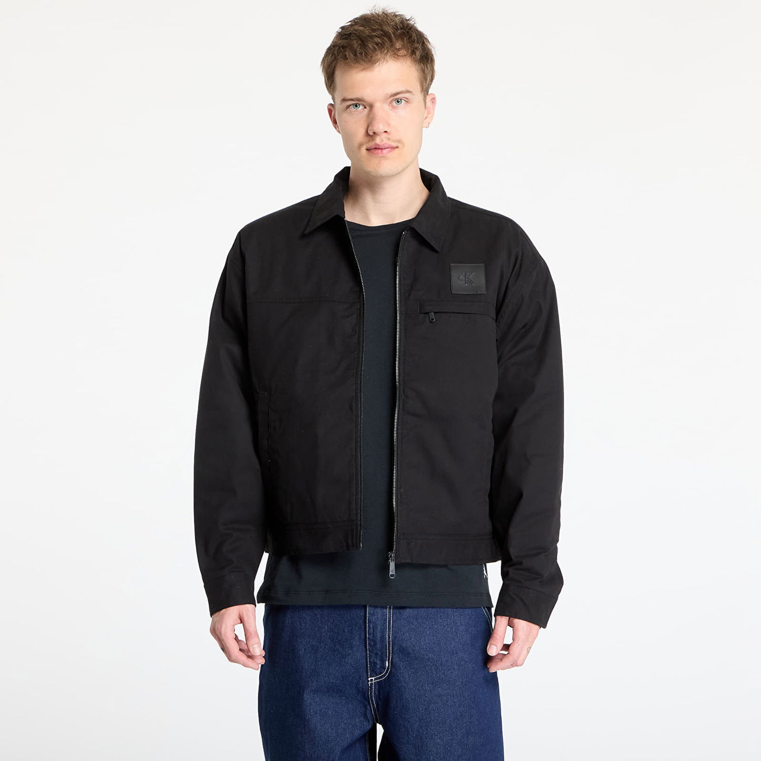 Bunda CALVIN KLEIN Calvin Klein Jeans Zip Jacket Čierna | J30J326713 BEH, 0