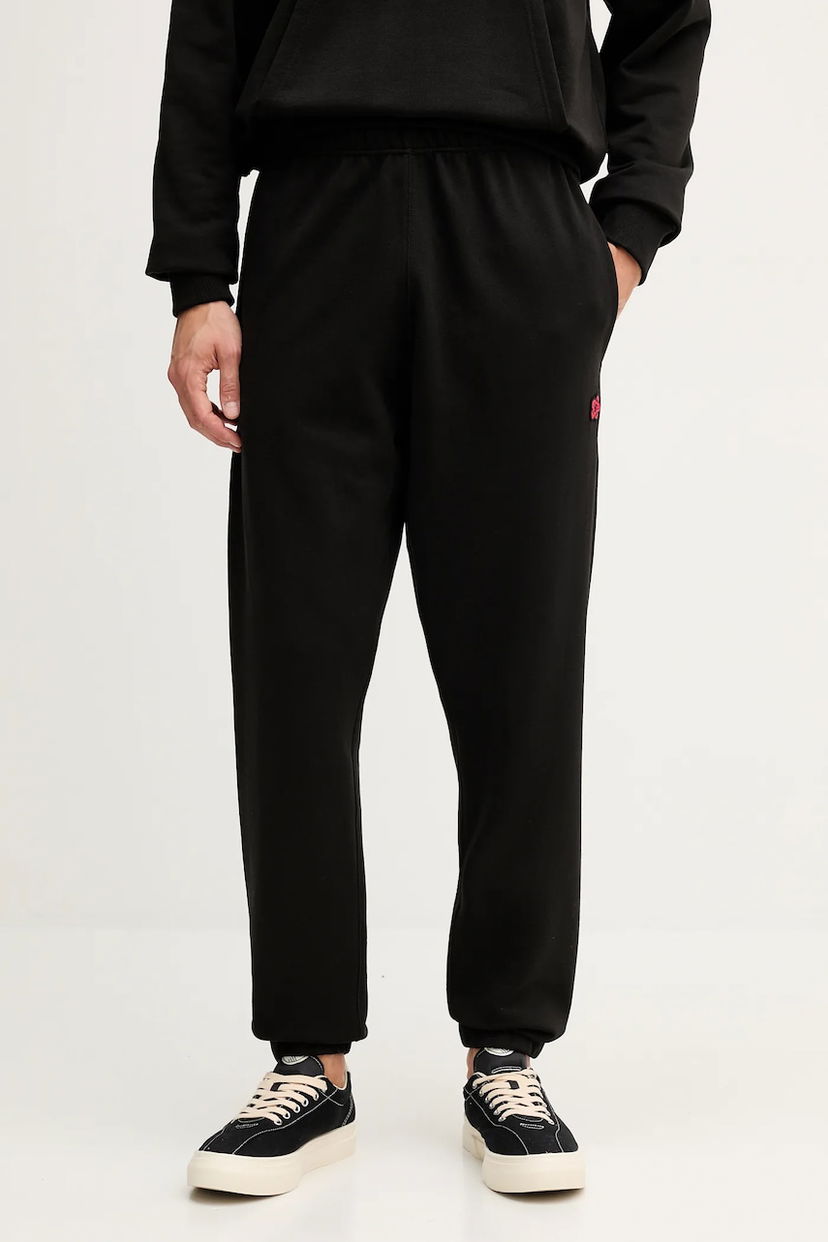 Tepláky KENZO Kenzo Cotton Sweatpants Čierna | FE65PA8254MF
