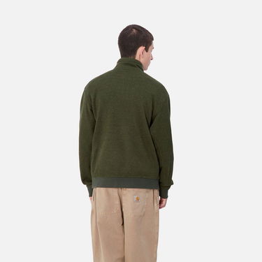 Mikina Carhartt WIP Half Zip Fleece Sweatshirt Zelené | I033990_9, 1