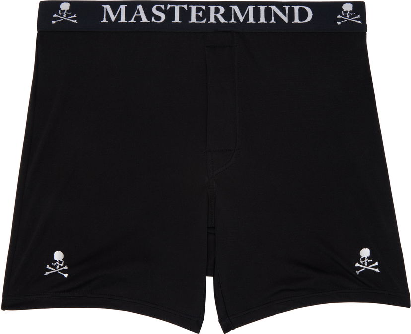 Boxerky Mastermind WORLD Two-Pack Silk Boxers Čierna | MW24S13-TR001