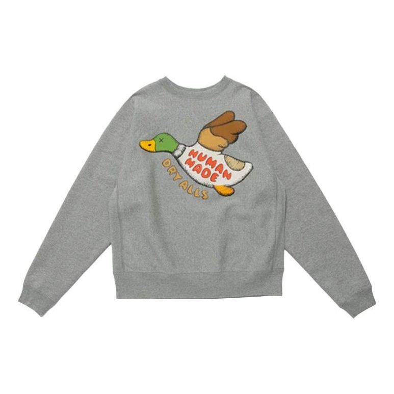Mikina Human Made Collaborative Duck Graphic Sweatshirt Šedá | XX22CS006
