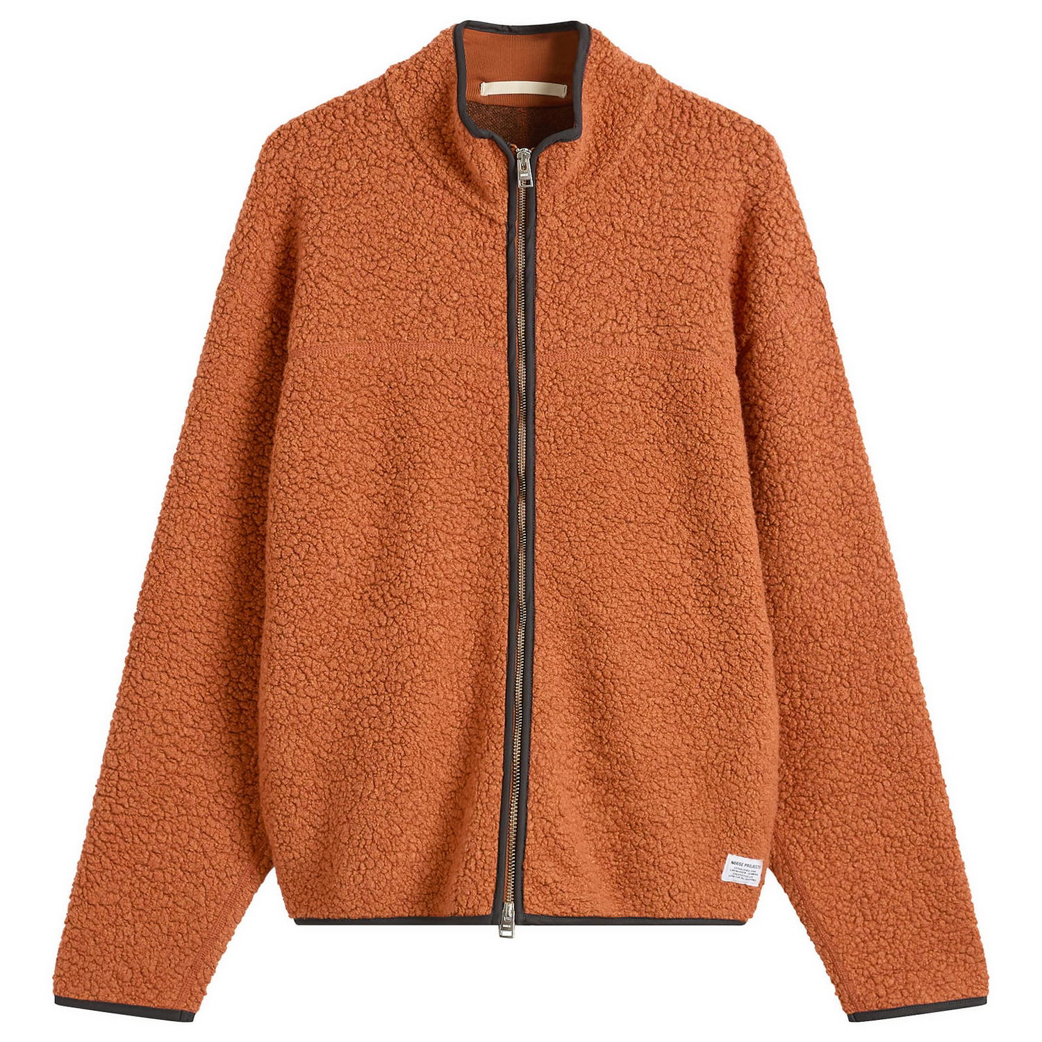 Bunda NORSE PROJECTS Bjorn Sherpa Wool Fleece Jacket Oranžová | N55-0646-4039, 0