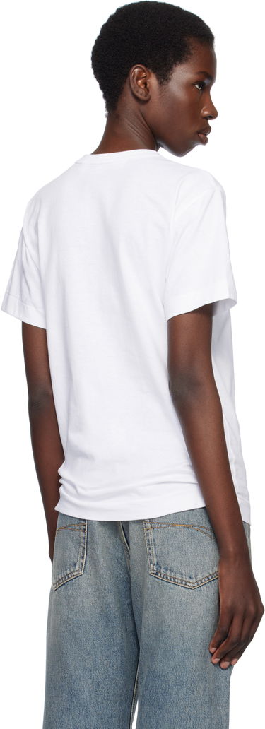 Tričko Comme des Garçons COMME des GARÇONS PLAY Stud Print Red Heart T-Shirt Biela | AX-T803-051, 2