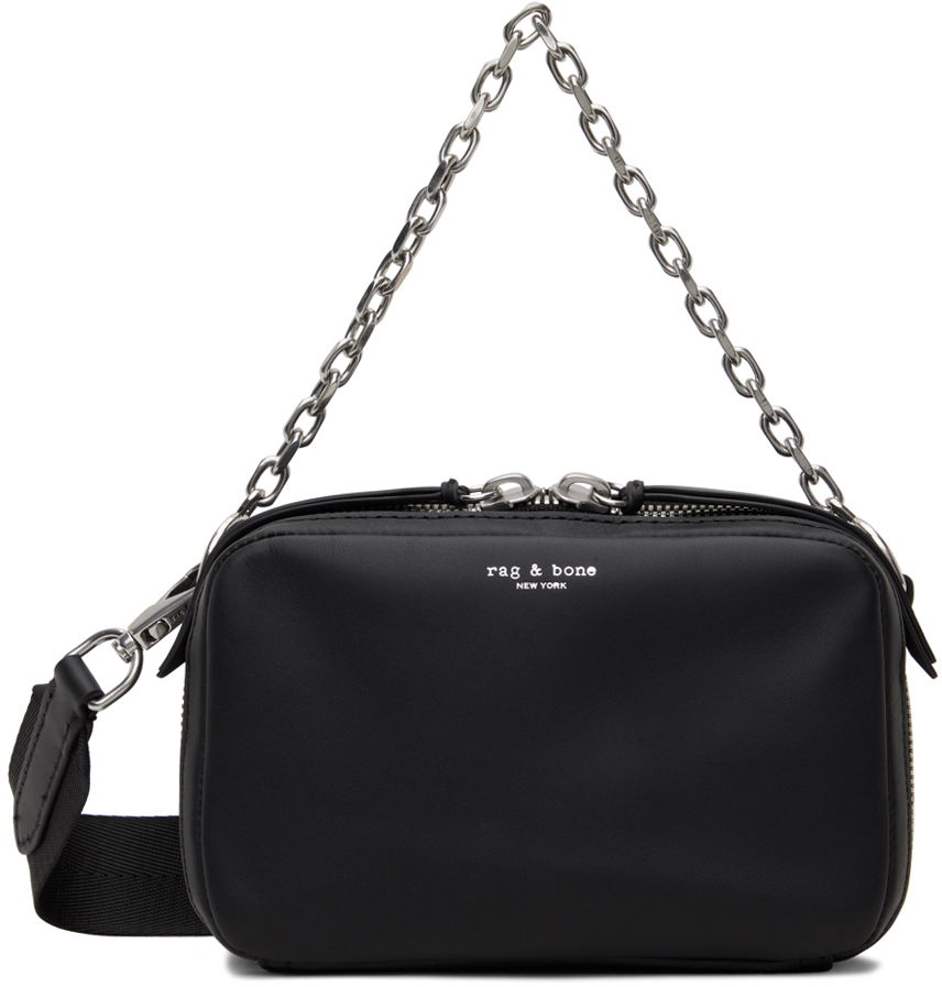 Taška cez rameno rag & bone Chain Camera Bag Čierna | WHH24S1007TE07, 0