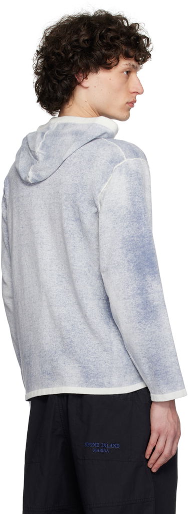 Mikina Stone Island Stone Island Raw Hand Light Reversible Hoodie Modrá | K1S15 5100029 S00Z2, 2