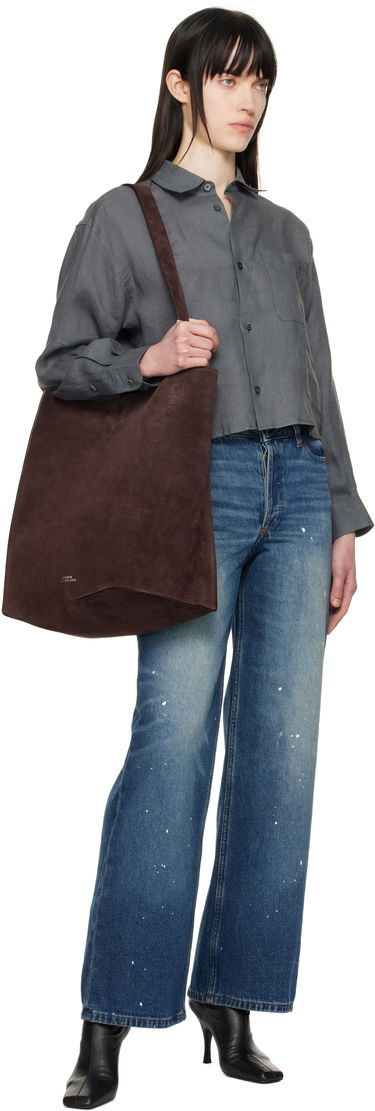 Košeľa A.P.C. A.P.C. Sophie Cropped Linen Shirt Šedá | LIAEK-F12627, 3