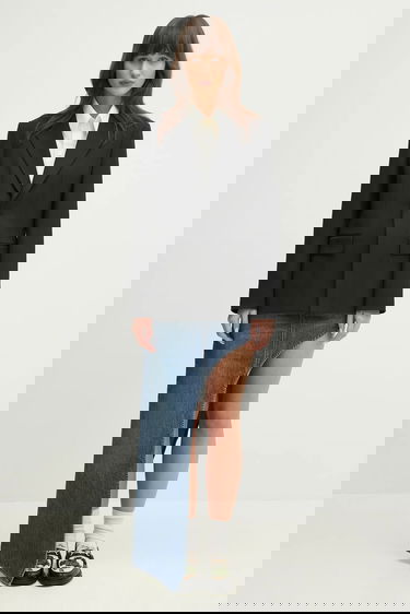 Bunda Maison Margiela MM6 Maison Margiela Wool Blend Blazer Čierna | S52BN0141, 6