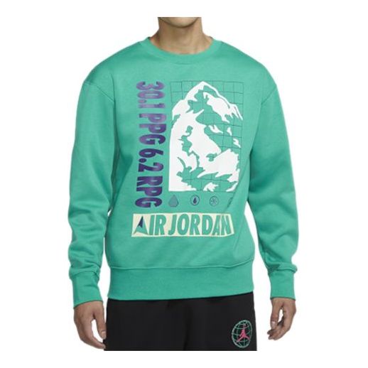 Sveter Jordan Jordan Winter Utility Plush Pullover Zelené | CT3492-370, 0