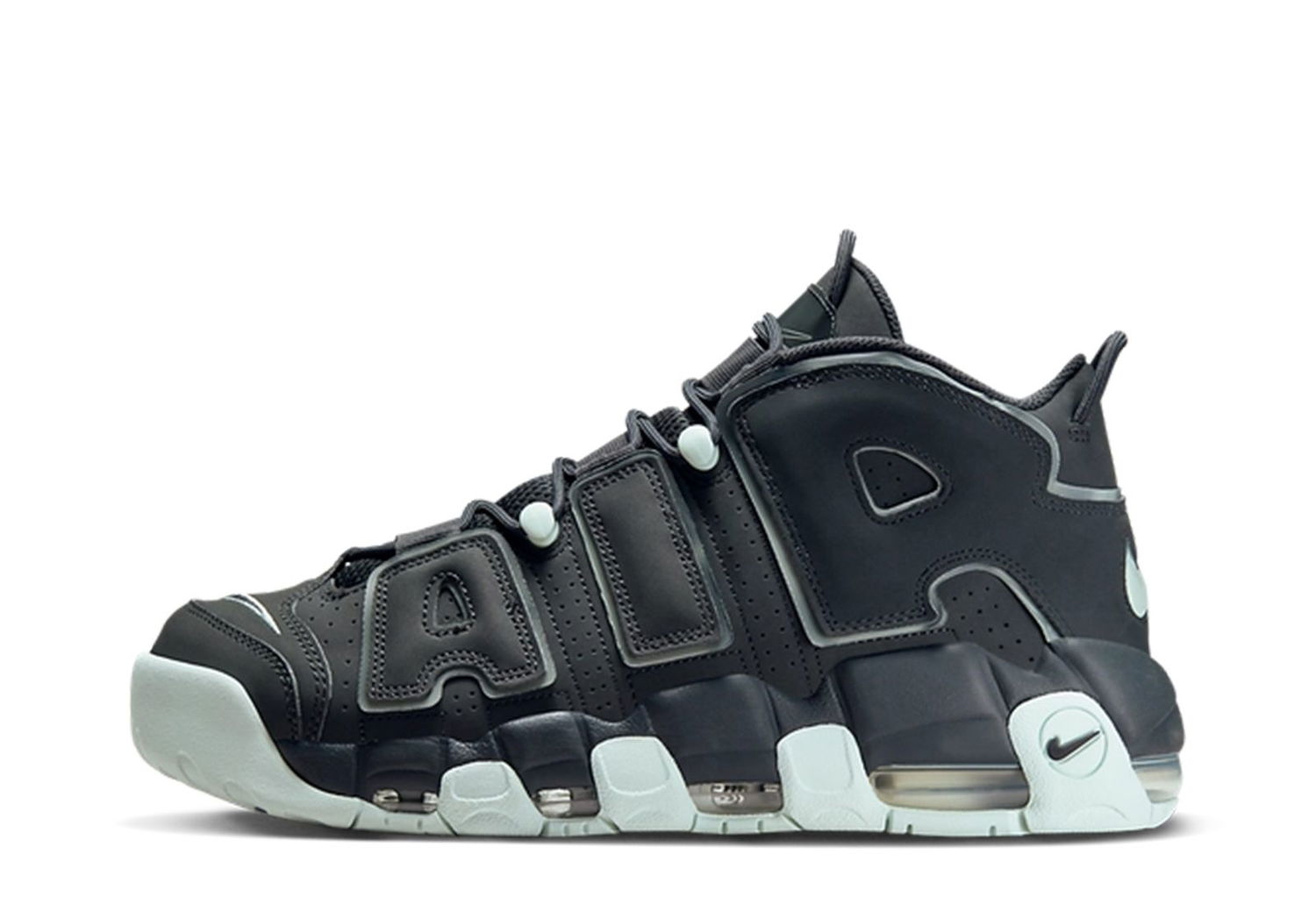 Tenisky a topánky Nike Air More Uptempo 96 Dark Smoke Grey Čierna | FJ4181-001, 0